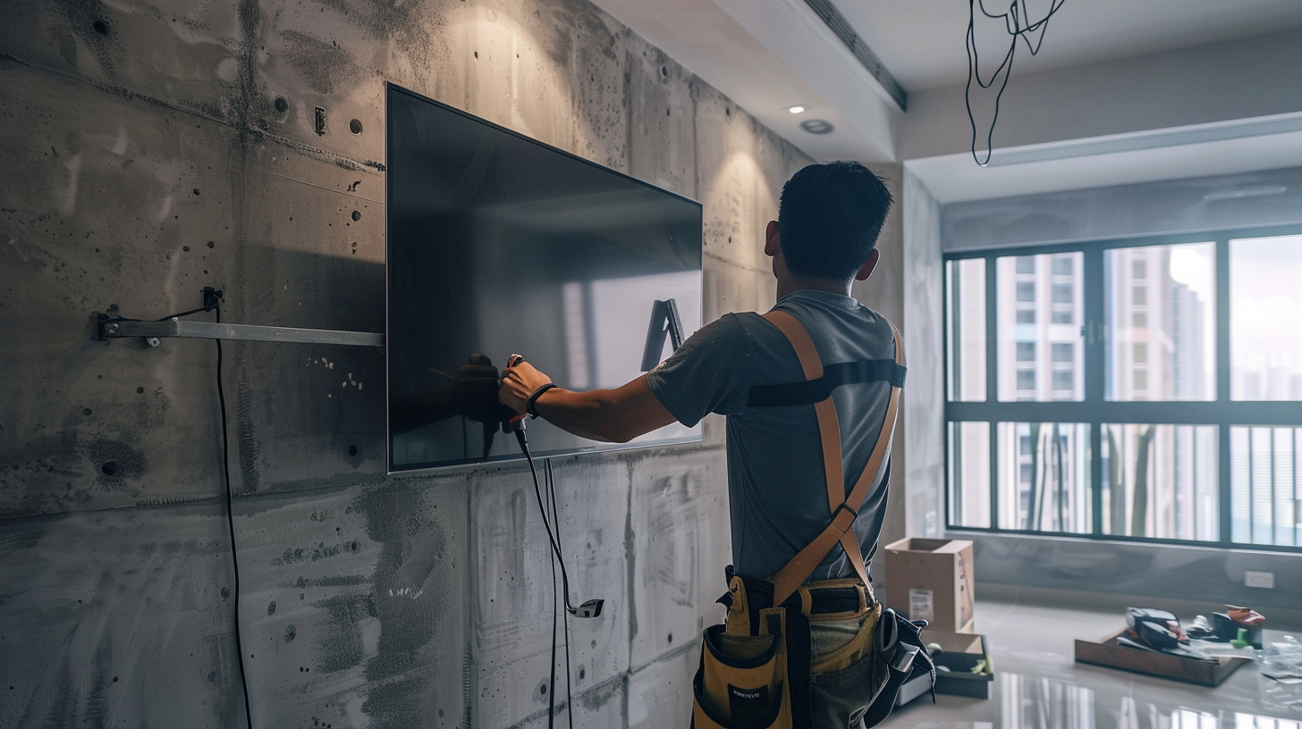 TV Mounting Singapore: Wall Mounting Service for Homes
