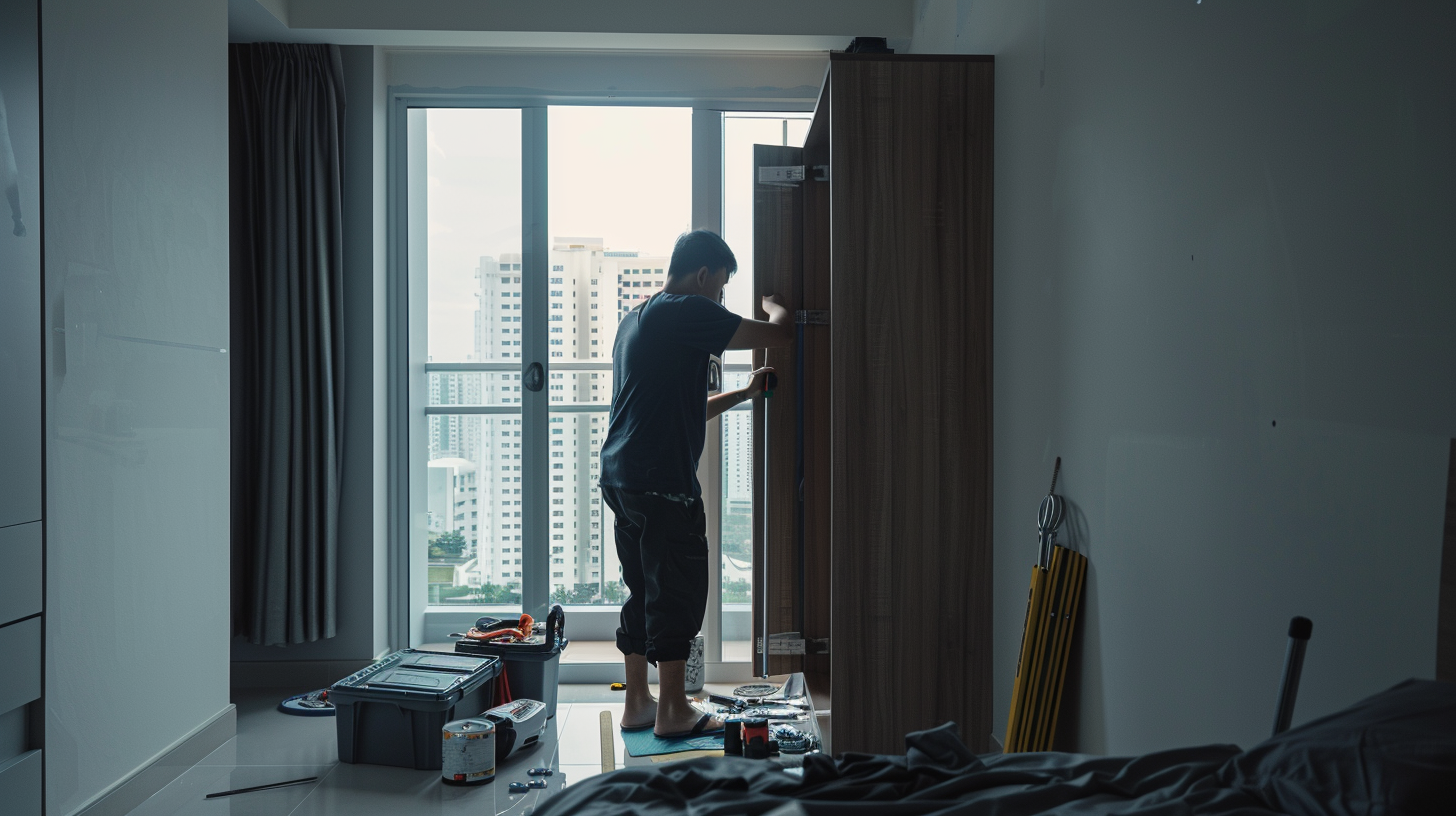 Furniture Assembly Singapore: IKEA and Wardrobe Install