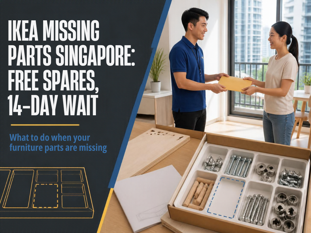 IKEA Missing Parts Singapore: Free Spares, 14-Day Wait